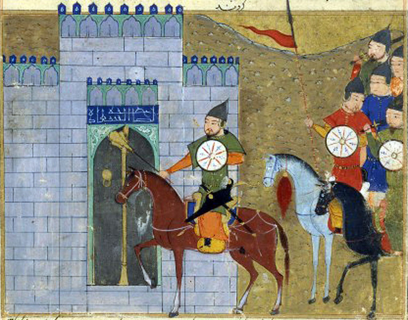 Khan entrando en Beijing. Wikimedia Commons